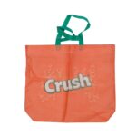 Bolsa de friselina con asa flexible y base